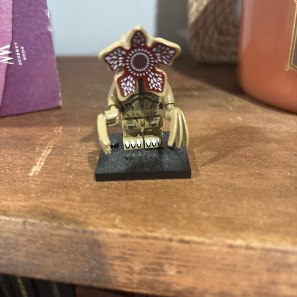 Tan and Red Demogorgon Figurine